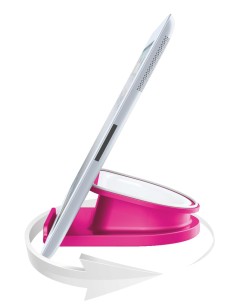 Leitz 62741023 carrello e supporto multimediale Metallico, Rosa Tablet 2