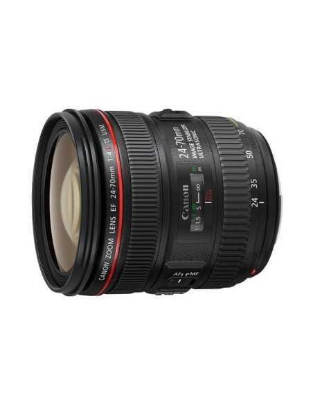Canon EF 24-70mm f 4L IS USM SLR Obiettivi con zoom standard Nero