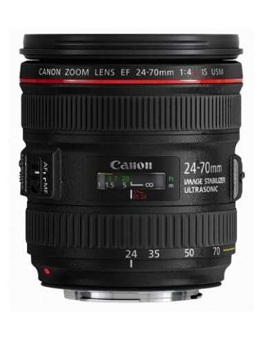 Canon EF 24-70mm f 4L IS USM SLR Obiettivi con zoom standard Nero