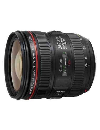 Canon EF 24-70mm f 4L IS USM SLR Obiettivi con zoom standard Nero