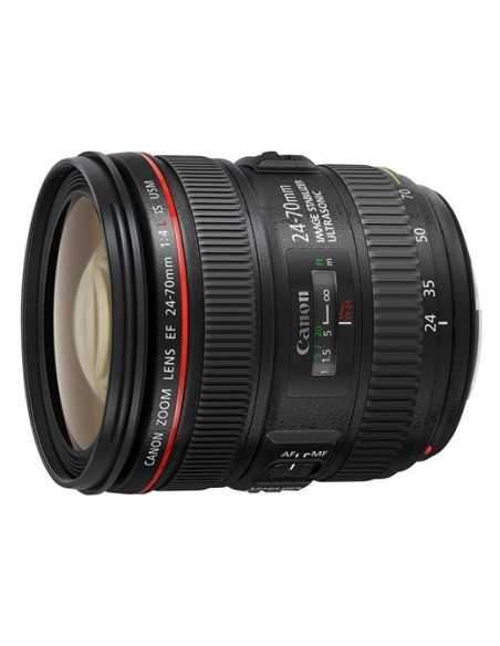 Canon EF 24-70mm f 4L IS USM SLR Obiettivi con zoom standard Nero