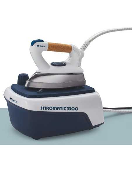 Ariete Stiromatic 3300 2000 W 0,8 L Alluminio Blu, Bianco