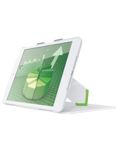 Leitz 63610001 custodia per tablet 20,1 cm (7.9") Custodia a libro Bianco