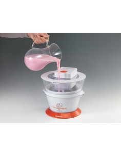 Ariete 0638 01 Gelatiera tradizionale 1 L 6 W Arancione, Bianco 2