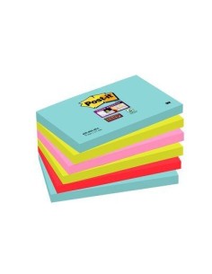 3M 655-6SS-MIA pouch autoadesiva Rettangolo Blu, Rosa, Rosso, Giallo
