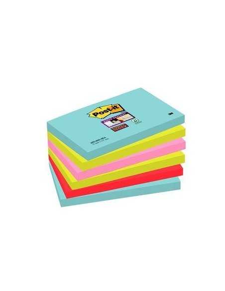 3M 655-6SS-MIA pouch autoadesiva Rettangolo Blu, Rosa, Rosso, Giallo