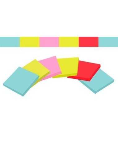 3M 655-6SS-MIA pouch autoadesiva Rettangolo Blu, Rosa, Rosso, Giallo