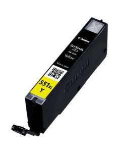 Canon Cartuccia d'inchiostro giallo a resa elevata CLI-551Y XL