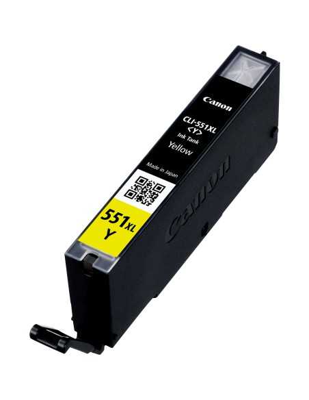 Canon Cartuccia d'inchiostro giallo a resa elevata CLI-551Y XL
