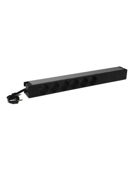 Legrand 646806 unità di distribuzione dell'energia (PDU) 6 presa(e) AC 1U Nero