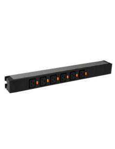 Legrand 646807 unità di distribuzione dell'energia (PDU) 6 presa(e) AC 1U Nero