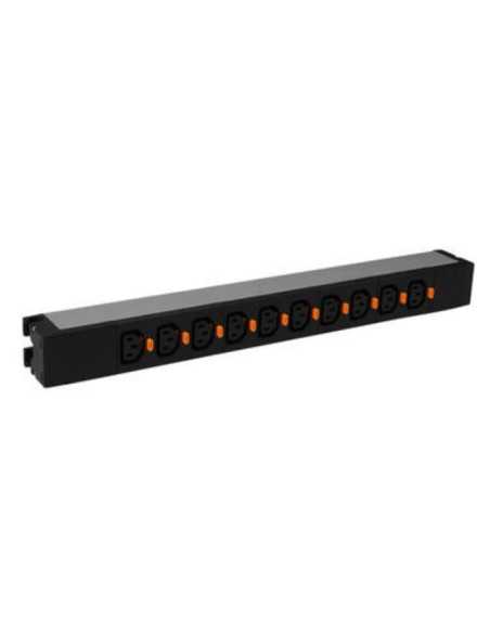 Legrand 646814 unità di distribuzione dell'energia (PDU) 10 presa(e) AC 1U Nero