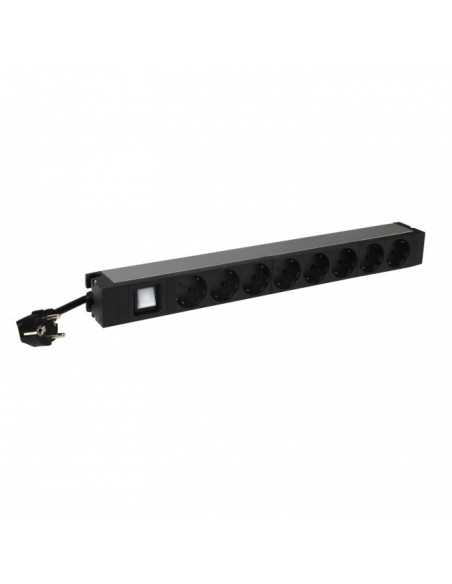 Legrand 646823 unità di distribuzione dell'energia (PDU) 8 presa(e) AC 1U Nero