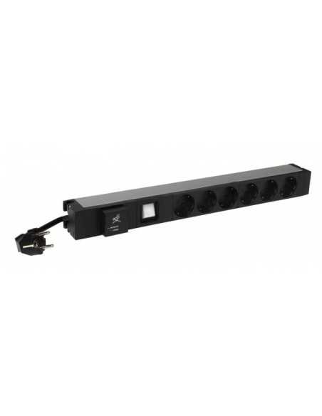 Legrand 6 468 36 unità di distribuzione dell'energia (PDU) 6 presa(e) AC 1U Nero