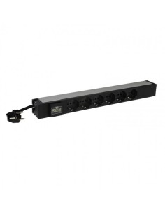 Legrand 646842 unità di distribuzione dell'energia (PDU) 6 presa(e) AC 1U Nero