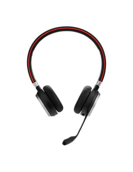 Jabra Evolve 65 MS Stereo Auricolare Con cavo e senza cavo A Padiglione Ufficio Micro-USB Bluetooth Nero
