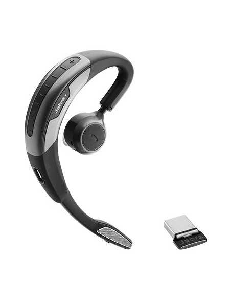 Jabra Motion UC Auricolare Wireless A clip Musica e Chiamate USB tipo A Bluetooth Nero, Grigio