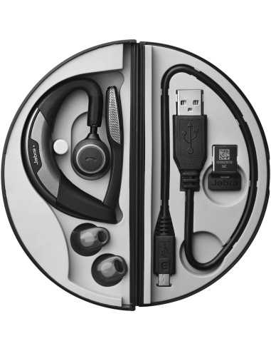 Jabra Motion UC Auricolare Wireless A clip Musica e Chiamate Bluetooth Nero, Argento