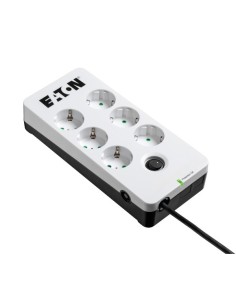 Eaton PB6D protezione da sovraccarico Nero, Bianco 6 presa(e) AC 220 - 250 V 1,5 m