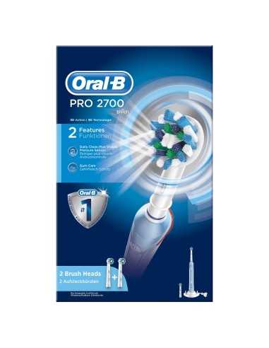 Oral-B PRO 2700 Adulto Spazzolino rotante-oscillante Blu