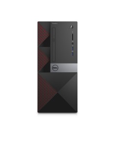 DELL Vostro 3668 DDR4-SDRAM i5-7400 Mini Tower Intel® Core™ i5 4 GB 1000 GB HDD Windows 10 Pro PC Nero, Rosso