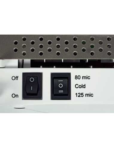 Leitz iLAM Laminator Office A4 Plastificatrice a caldo 400 mm min Argento, Bianco