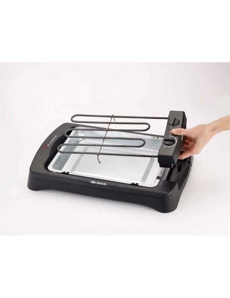 Ariete 733 Barbecue Da tavolo Elettrico Nero 2200 W