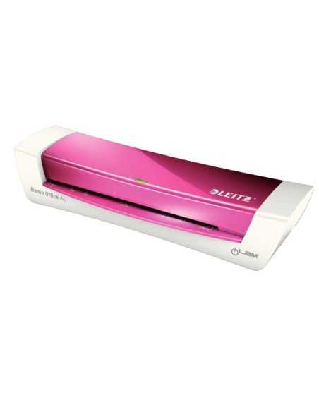 Leitz iLAM Laminator Home Office A4 Plastificatrice a caldo 310 mm min Rosa, Bianco