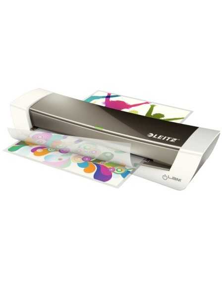 Leitz iLAM Laminator Home Office A4 Plastificatrice a caldo 310 mm min Grigio, Bianco