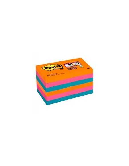 3M 622-12SS-EG pouch autoadesiva Quadrato Verde, Arancione, Rosa