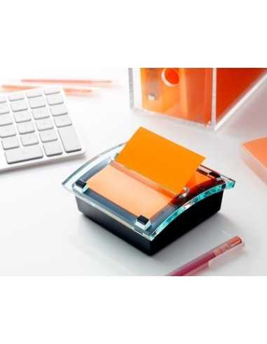 3M Super Sticky Z-Notes pouch autoadesiva Quadrato Blu, Arancione, Rosa