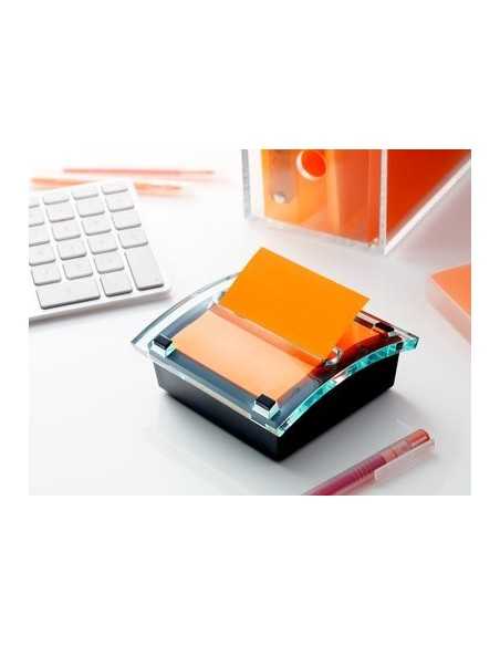 3M Super Sticky Z-Notes pouch autoadesiva Quadrato Blu, Arancione, Rosa