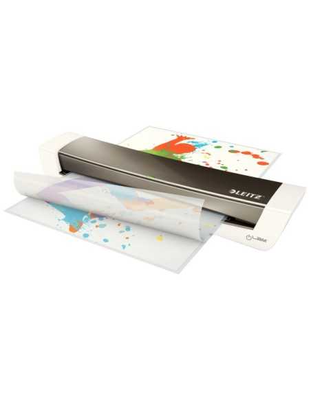 Leitz iLAM Laminator Home Office A3 Plastificatrice a caldo 310 mm min Grigio, Bianco