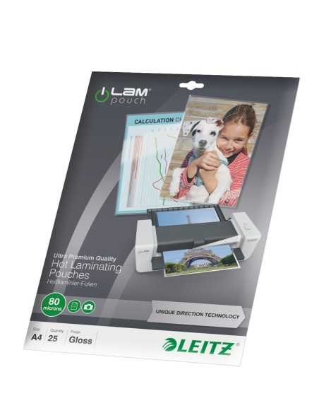 Leitz iLAM UDT pellicola per plastificatrice 25 pz