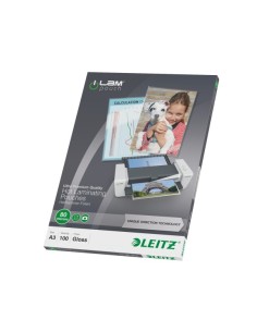 Leitz 74850000 pellicola per plastificatrice 100 pz