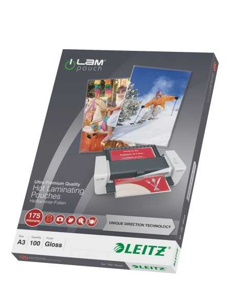 Leitz iLAM UDT pellicola per plastificatrice 100 pz Leitz iLAM UDT pellicola per plastificatrice 100 pz