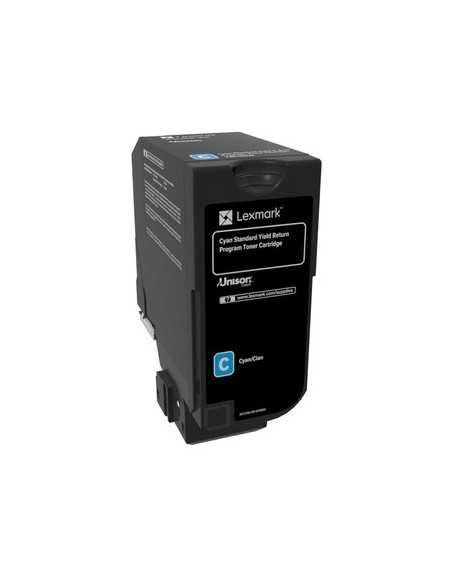 Lexmark 74C2SC0 cartuccia toner 1 pz Originale Ciano
