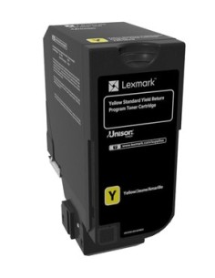 Lexmark 74C2SY0 cartuccia toner 1 pz Originale Giallo