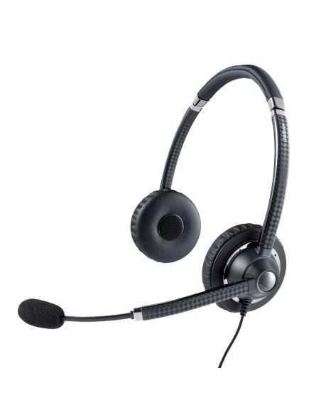 Jabra UC Voice 750 MS Duo Dark Auricolare Cablato A Padiglione Ufficio Nero