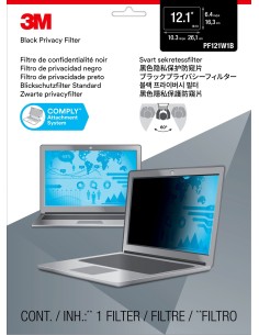 3M Filtro Privacy per laptop widescreen da 12,1” (16 10) 2
