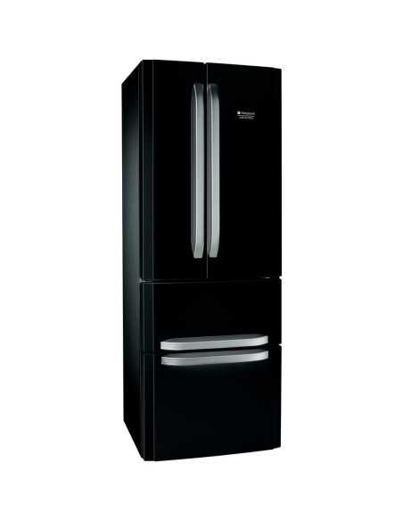 Hotpoint E4D AA B C frigorifero side-by-side Libera installazione 399 L Nero