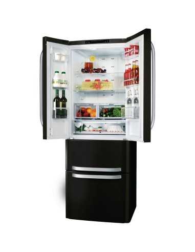 Hotpoint E4D AA B C frigorifero side-by-side Libera installazione 399 L Nero