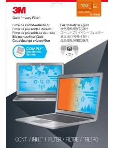 3M Filtro Privacy oro per laptop widescreen da 17” 2