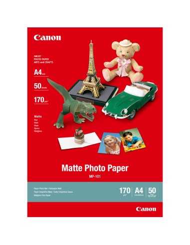 Canon Carta fotografica Matte MP-101 A4 - 50 fogli