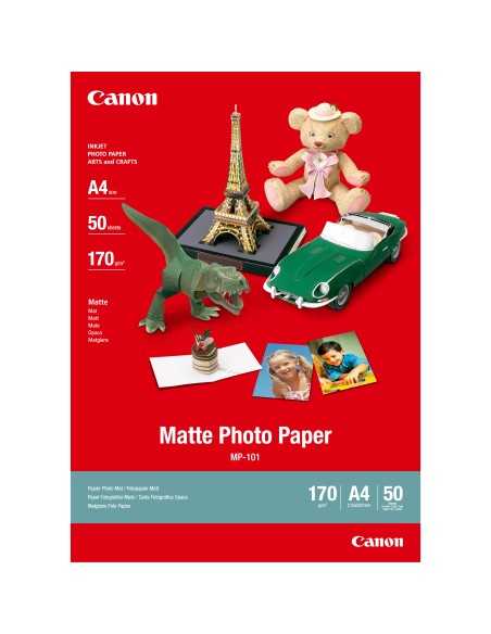 Canon Carta fotografica Matte MP-101 A4 - 50 fogli