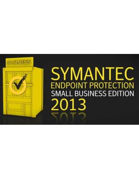 Symantec Endpoint Protection SBE 2013, Comp UPG, 25-49u, 1Y, Win, EN Aggiornamento 1 anno i