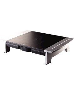 Fellowes Office Suites 71,1 cm (28") Libera installazione Nero, Argento