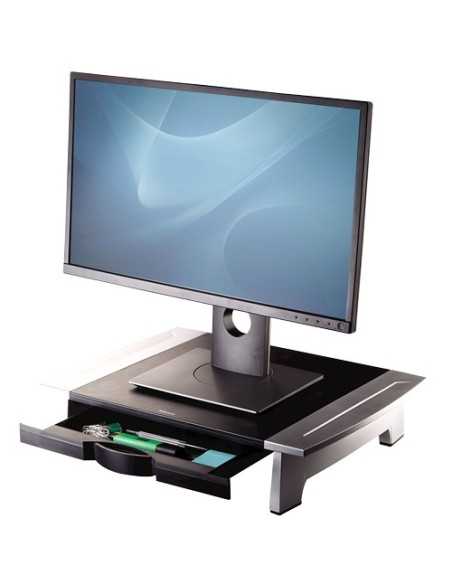 Fellowes Office Suites 71,1 cm (28") Libera installazione Nero, Argento
