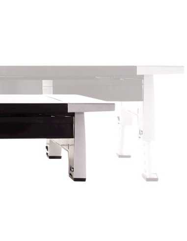 Fellowes Office Suites 71,1 cm (28") Libera installazione Nero, Argento