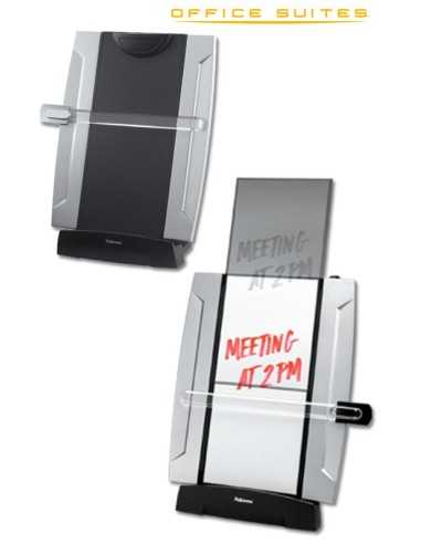 Fellowes 8033201 porta documenti Plastica Nero, Argento